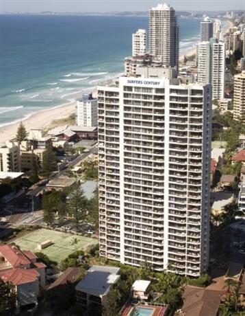 서퍼스 센추리 오션사이드 아파트먼트 골드코스트, Surfers Century Oceanside Apartments Gold Coast