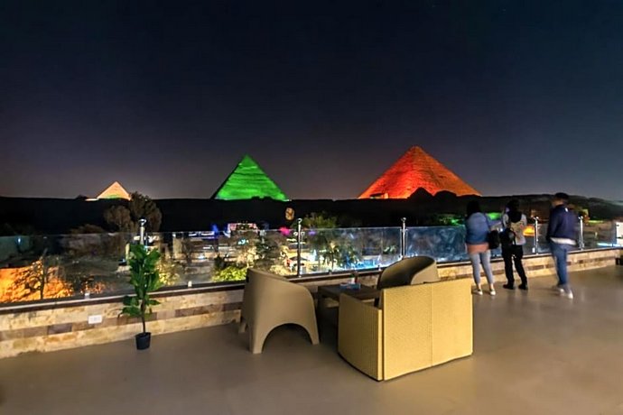 Panorama View Pyramids